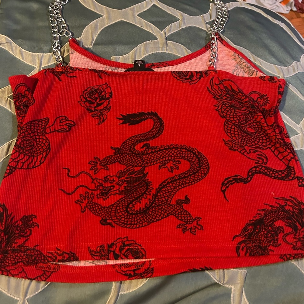 Cute emo crop top! :)